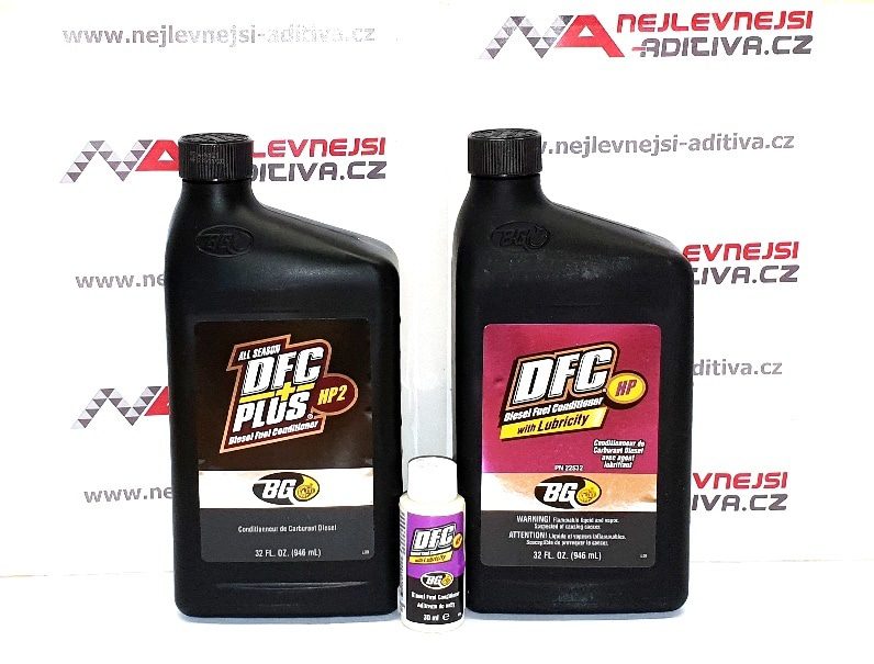 BG TOPD01 2x946 ml Palivový TOP SET Diesel aditiv HP celoroční 2x946 ml + 30 ml