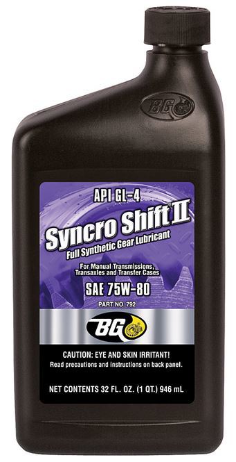 BG 79232 SYNCRO SHIFT II 75W-80 946 ml | NEJLEVNĚJŠÍ-ADITIVA.cz